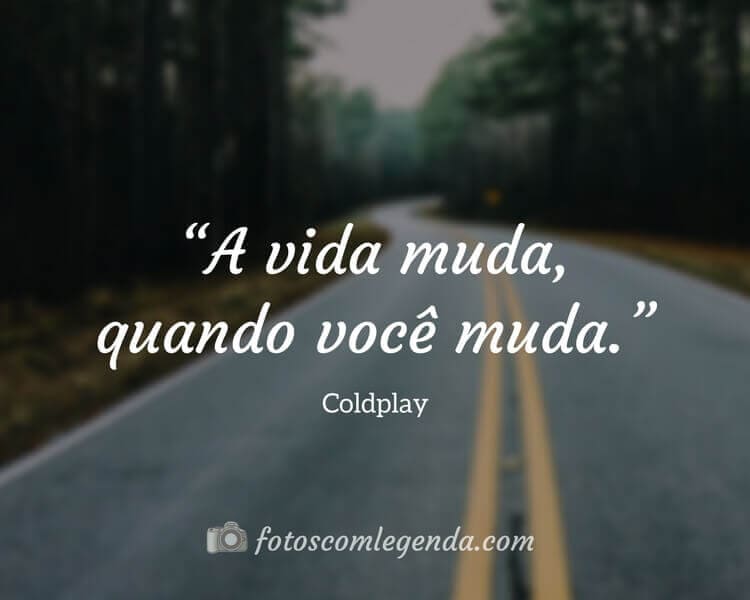 Frase Coldplay