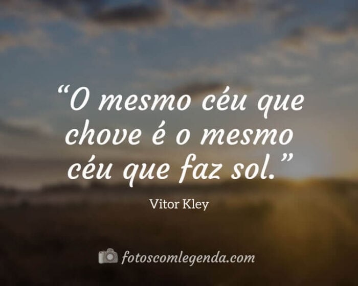 Frase Vitor Kley