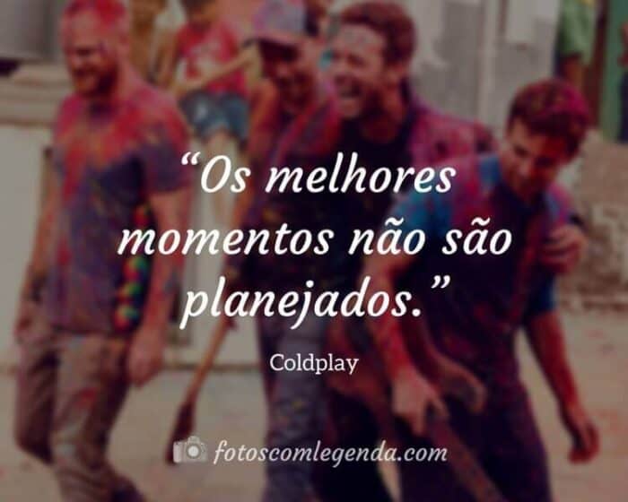 Frase Coldplay