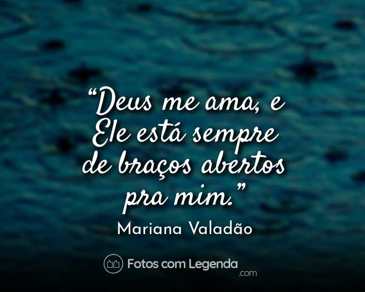 Frase Mariana Valadão