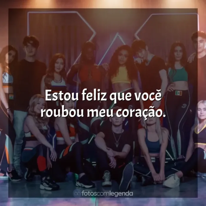 Mensagens Now United frases: Estou feliz que você roubou meu coração.