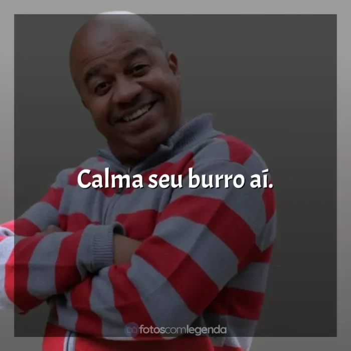 Toninho Tornado frases engraçadas: Calma seu burro aí.