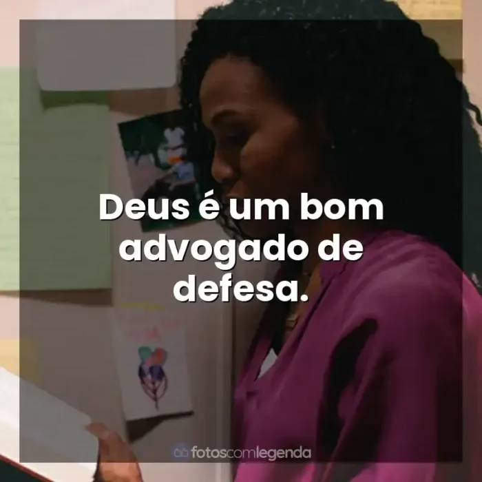 Frases de Quarto de Guerra filme: Deus é um bom advogado de defesa.